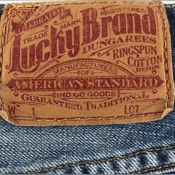 LUCKY Brand Gene Montesano Easy Rider Bootcut button up Jeans Women's Size 8 - Picture 7 of 12